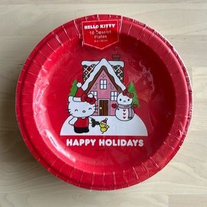 Hello Kitty Desert Plates